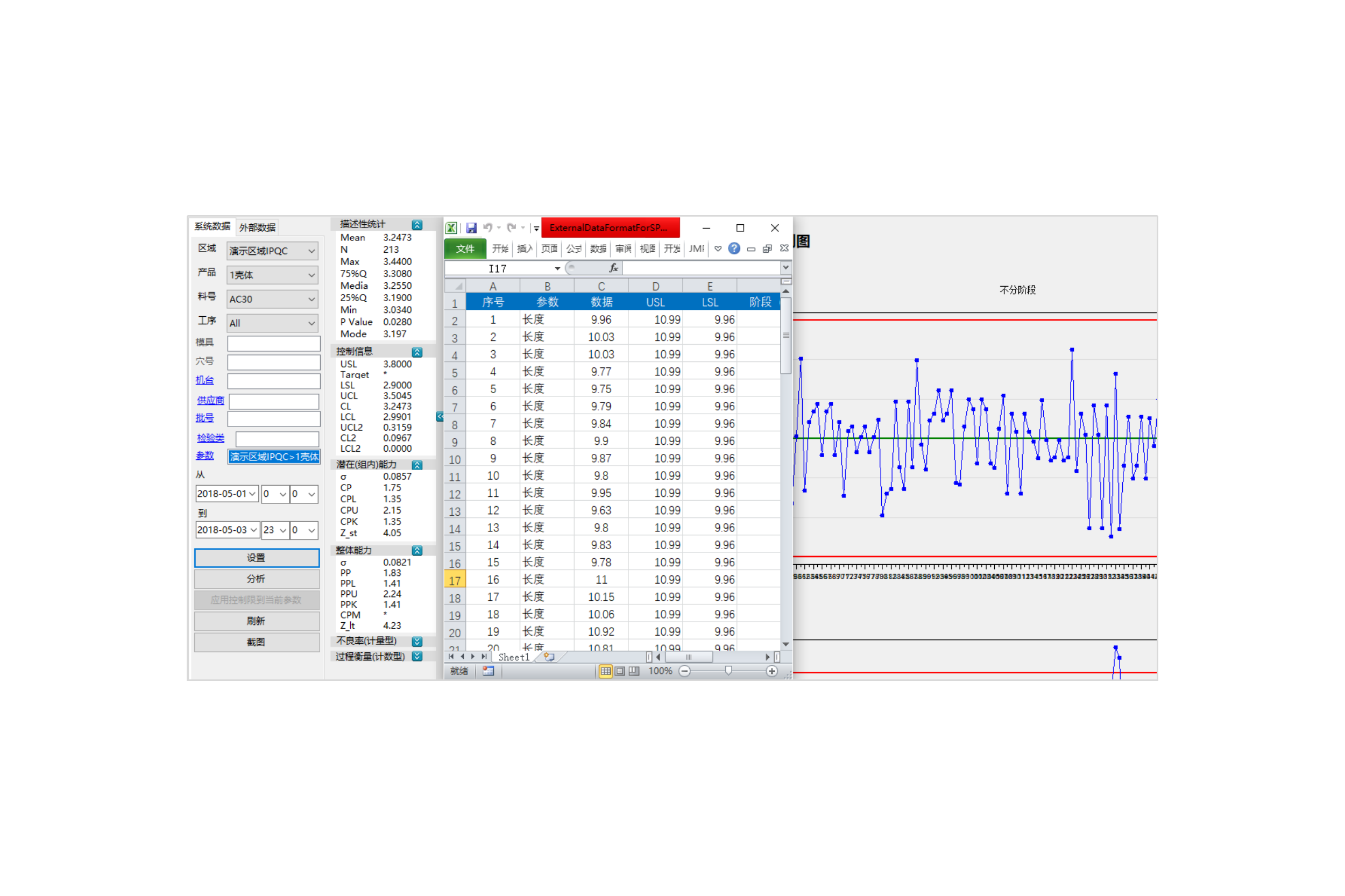 SPC數據分析與（yǔ）能力（lì）評價（jià）係統